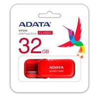MEMORIA ADATA 32GB USB 2.0 UV240 ROJO MEMORIA ADATA 32GB USB 2.0 UV240 ROJO